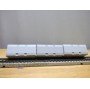 MÄRKLIN  47078-02 ,  wagon plat porte conteneur type Sgnss chargé de 3 conteneurs Woodtainer XXL   SBB   Cargo  neuf   BO