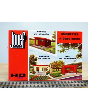 JOUEF  1973, cabane de chantier, pavillon de jardin, abri de voyageurs   neuf    BO
