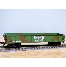 BACHMANN AH43-1002-D4, wagon tombereau ( gondola )  41'  US Army  M.A.S.H. Neuf   BO
