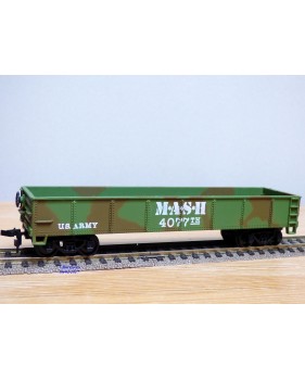 BACHMANN AH43-1002-D4, wagon tombereau ( gondola )  41'  US Army  M.A.S.H. Neuf   BO