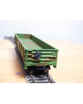 BACHMANN AH43-1002-D4, wagon tombereau ( gondola )  41'  US Army  M.A.S.H. Neuf   BO