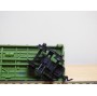 BACHMANN AH43-1002-D4, wagon tombereau ( gondola )  41'  US Army  M.A.S.H. Neuf   BO