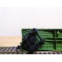 BACHMANN AH43-1039-D4, wagon plat ( flat car )  51'  et 2 semi remorques  US Army  M.A.S.H.  Neuf   BO
