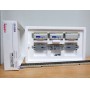 MÄRKLIN  47078-03 ,  wagon plat porte conteneur type Sgnss chargé de 3 conteneurs Woodtainer XXL   SBB   Cargo  neuf   BO