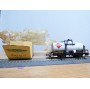 ROKAL G 222  wagon citerne à guérite GASOLIN  DB BO