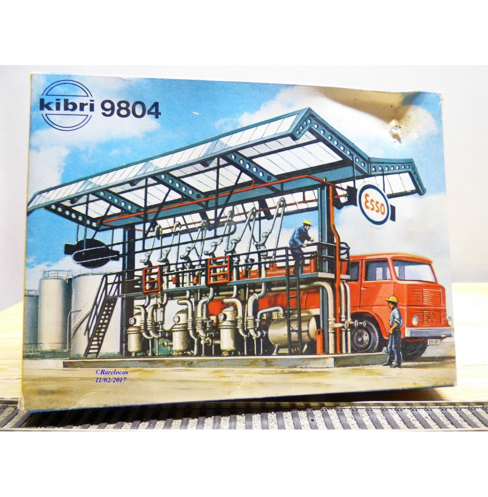 KIBRI  B-9804, poste à combustibles   Neuf   1/87  HO  BO