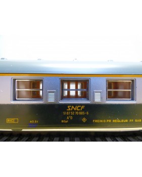 LIMA véro  309312,  voiture mixte 1 Cl. / fourgon type A7d  SNCF BO 