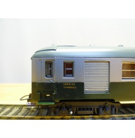 LIMA véro  309312,  voiture mixte 1 Cl. / fourgon type A7d  SNCF BO 