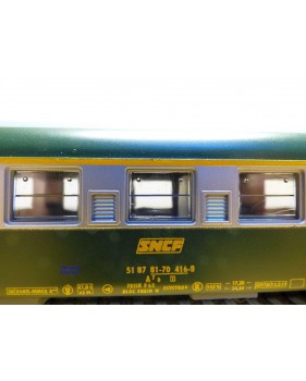 JOUEF  5294, voiture Y UIC  mixte fourgon / 1 Cl. type A7D  SNCF 