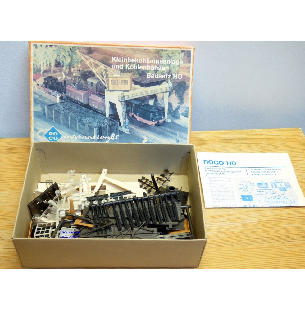 ROCO  5081, installation et trémie à charbon    BO