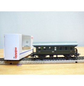 MÄRKLIN 4002 . 6, voiture à plate formes d' extrémité à 2 essieux  type Bi ( Donnerbuchsen ) i  DB   neuf  BO