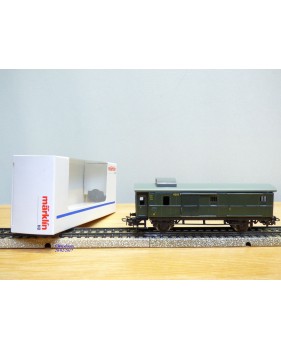 MÄRKLIN 4003 . 6, fourgon ancien à guérite  type Pwi  DB  neuf  BO 