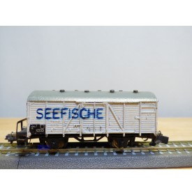 ROKAL métal  G 238, wagon frigo Seeefische  DB  