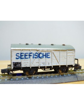 ROKAL métal  G 238, wagon frigo Seeefische  DB  
