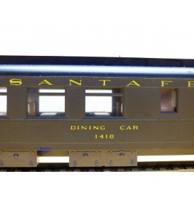 RIVAROSSI  2732, voiture restaurant   ( Heavyweight  Diner  )  N°: 1418  ATSF  Santa Fé 