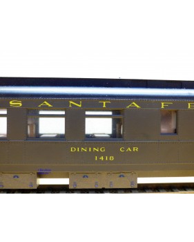 RIVAROSSI  2732, voiture restaurant   ( Heavyweight  Diner  )  N°: 1418  ATSF  Santa Fé 