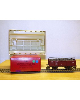 RIVAROSSI  2003,  wagon tombereau avec chargement de charbon  type Ltm N° : 14311  FS  neuf   BO