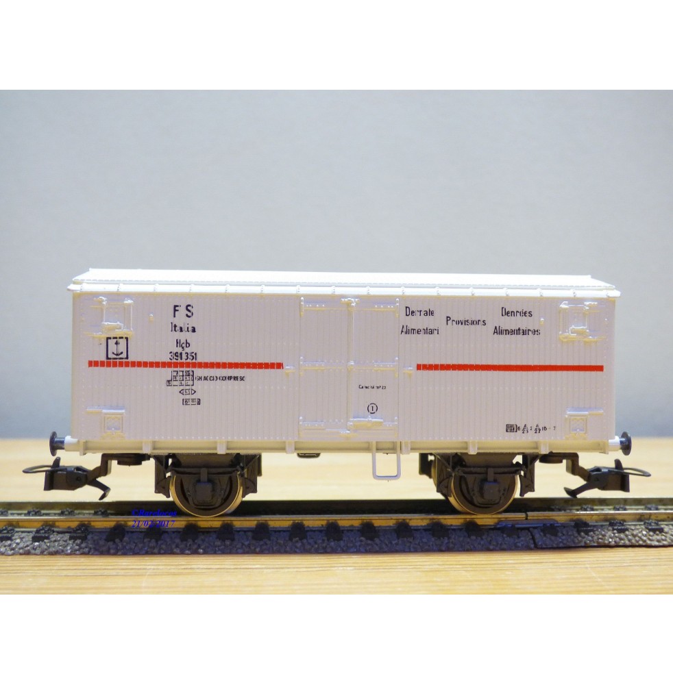 RIVAROSSI Tren Hobby véro M2012-2, wagon réfrigérant IRS  type  Hgb   FS  neuf   BO