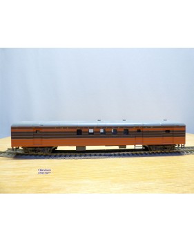 RIVAROSSI  6635, fourgon postal ( RPO ) N°: 155   Milwaukee Road  