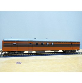 RIVAROSSI  6635, fourgon postal ( RPO ) N°: 155   Milwaukee Road  