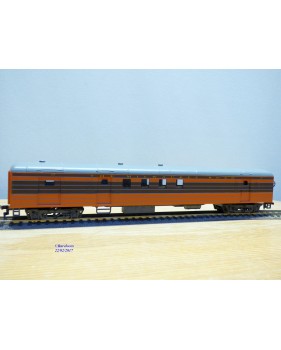 RIVAROSSI  6635, fourgon postal ( RPO ) N°: 155   Milwaukee Road  
