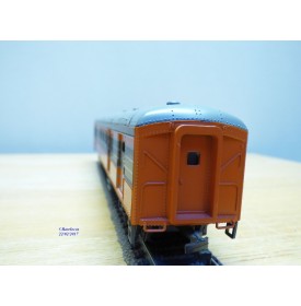 RIVAROSSI  6635, fourgon postal ( RPO ) N°: 155   Milwaukee Road  