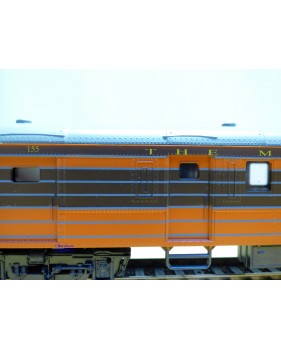 RIVAROSSI  6635, fourgon postal ( RPO ) N°: 155   Milwaukee Road  