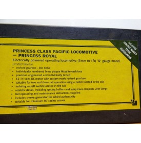BASSETT LOWKE  BL99007, loco Pacific 4 6 2  PRINCESS ROYAL  N°: 46200 BR  neuf   BO