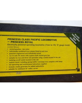 BASSETT LOWKE  BL99007, loco Pacific 4 6 2  PRINCESS ROYAL  N°: 46200 BR  neuf   BO