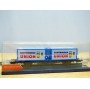 RÖWA 2329, wagon plat porte conteneur  DORTMUNDER UNION    DB     BO