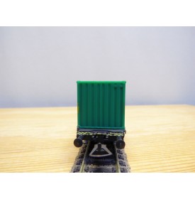 RÖWA 2322, wagon plat porte conteneur  SCHENKER    DB     BO