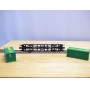 RÖWA 2304 wagon plat chargé de 2 conteneurs LESAGE  DB BO 