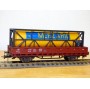 ROCO 4306,  wagon plat chargé d'un conteneur  citerne de 20'  DB   BO