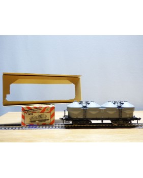 Fleischmann 1492,  wagon trémie silos à ciment  type Kkds 55   DB   neuf   BO