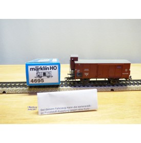Märklin 4695,  wagon couvert à guérite   type G  10 Kassel      DR    Neuf   BO
