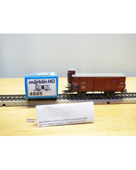 Märklin 4695,  wagon couvert à guérite   type G  10 Kassel      DR    Neuf   BO