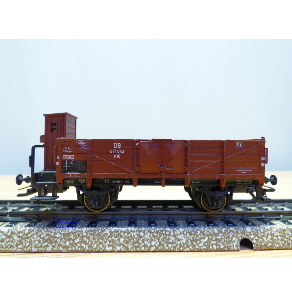 Märklin 48944 wagons plats type Bt 10 conteneurs à bière Königsbacher DB BO