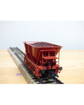 Märklin  46372, coffret 6 wagons trémie minéraliers à 3 essieux Kiruna - Narvik   SJ    neuf   BO 