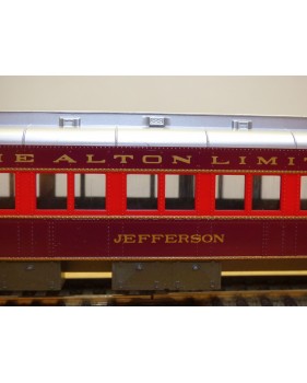 AHM 6210-21 / RIVAROSSI  2899, voiture Pullman  ( Pullman )   ALTON   " Jefferson " neuf    BO