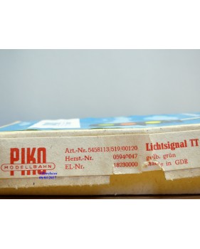 PIKO 5458113, signal lumineux à 2 feux jaune/vert  neuf  BO