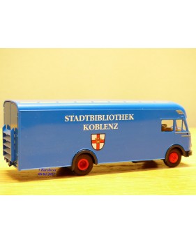 BREKINA 57900, camion FORD  FK  Stadtbibliothek  Koblenz   Neuf   BO  1/87