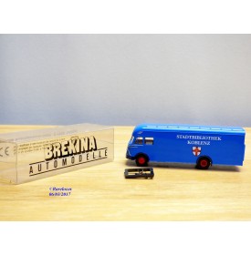 BREKINA 57900, camion FORD  FK  Stadtbibliothek  Koblenz   Neuf   BO  1/87