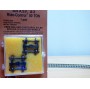 Kadee 504, 2 bogies marchandises A.S.F.  A-3   50 ton  métal et suspendus  neuf   BO