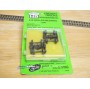 Kadee 513, 2 bogies roulements à rouleaux  métalliques suspendus   neuf   BO