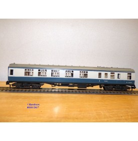 TRIX TWIN RAILWAY  TTR  1952, voiture mixte à cabine de serre freins ( composite brake )  BR    N°  M 21240