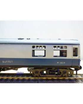 TRIX TWIN RAILWAY  TTR  1953, voiture buffet  ( Miniature buffet car )  BR    N°  M 1820  BO                           