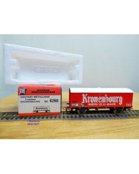 JOUEF 6260, wagon couvert à 2 essieux  type Hi  KRONENBOURG   SNCF  neuf    BO