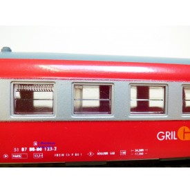 JOUEF  5482, voiture restaurant  Grill Express   SNCF BO