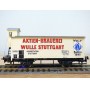 HAMO ( Märklin pour Fleischmann ) 8478, wagon couvert à guérite WULLE  Stuttgart   K.W.Stb.   BO