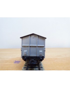 Märklin   4550, wagon couvert  gris   FS    BO